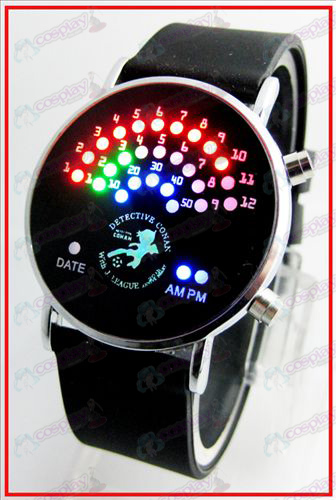 Colorful korean fan LED watches - Conan 16 anniversary