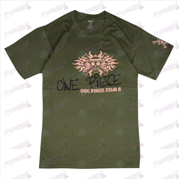Luffy Pirates T-Shirt (Army Green)