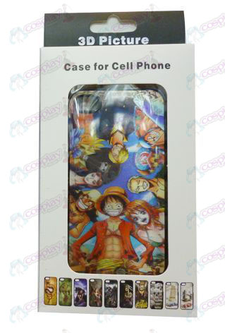 3D mobile phone shell Apple 4-One Piece Accessories