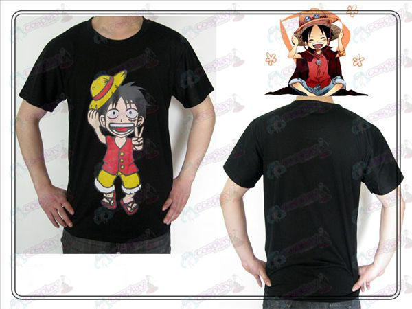 One Piece Accessories Luffy T-shirt (black)