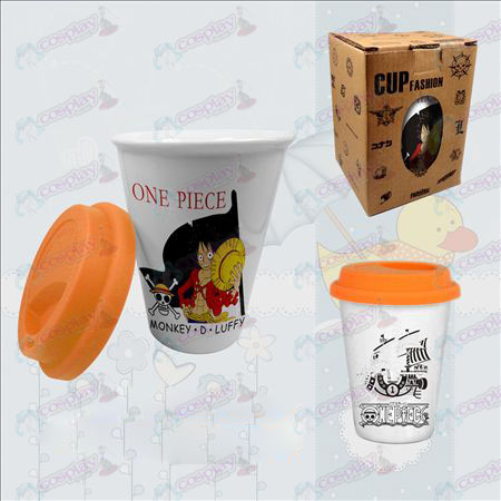 Double color ceramic cups (Luffy)