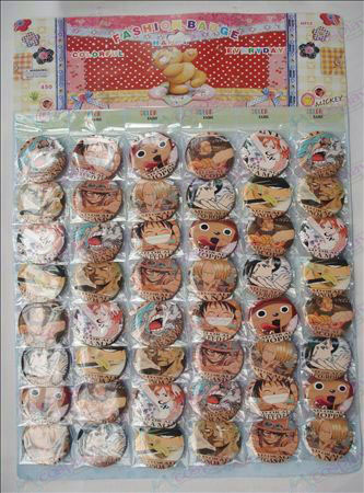 One Piece Accessories Brooches (48 / plate)