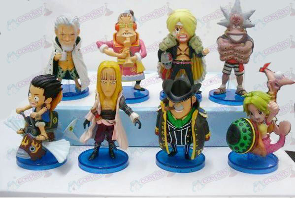 34 on behalf of eight One Piece Accessories Doll