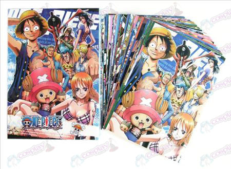 One Piece Accessories Postcards + card 1