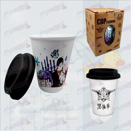 Double color ceramic cups (Black Butler Accessories)
