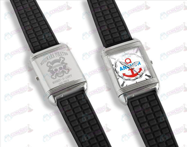 Dual literally flip watches (Luffy)