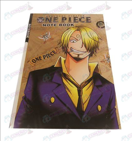 Sanji One Piece Accessories Notebook