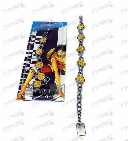 DOne Piece Accessories logo metal bracelet