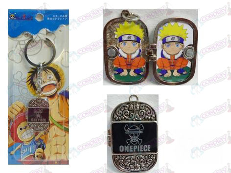 One Piece Accessories Photo Frame Keychain