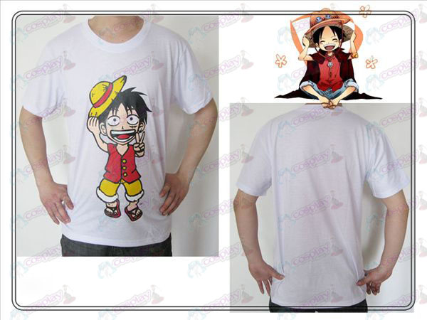 One Piece Accessories Luffy T-shirt (white)