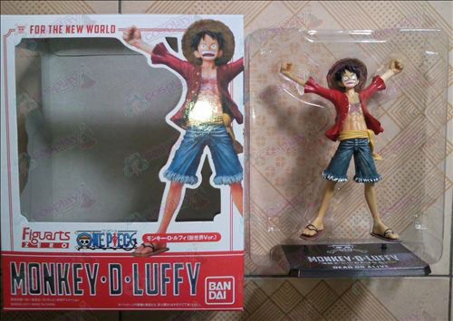 zero Luffy -2 years after the One Piece Accessories Boxed 16cm hand to do