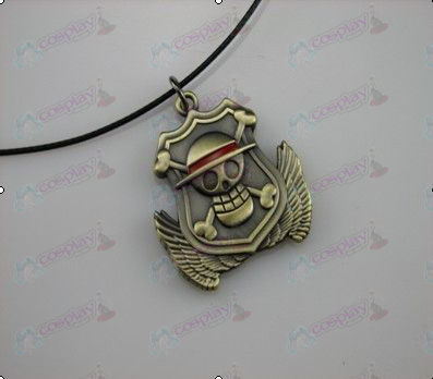 One Piece Accessories Medal Necklace