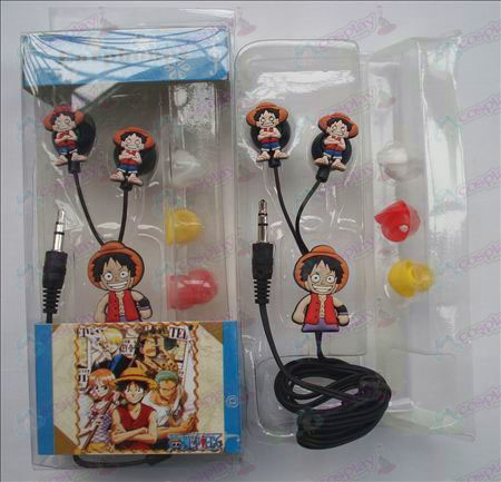 One Piece Accessories Headphones (Luffy)