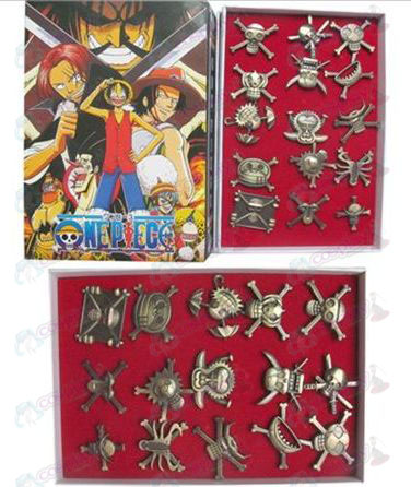 15 of One Piece Accessories pirate flag banner brooch