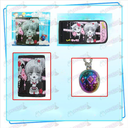 Shugo Chara! Accessories necklace fold wallet combo (necklace random distribution)