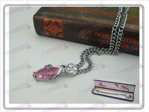 Final Fantasy Accessories Collector's Edition hardcover Necklace (Pink)