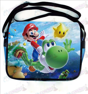 Super Mario Bros Accessories colored leather satchel 541