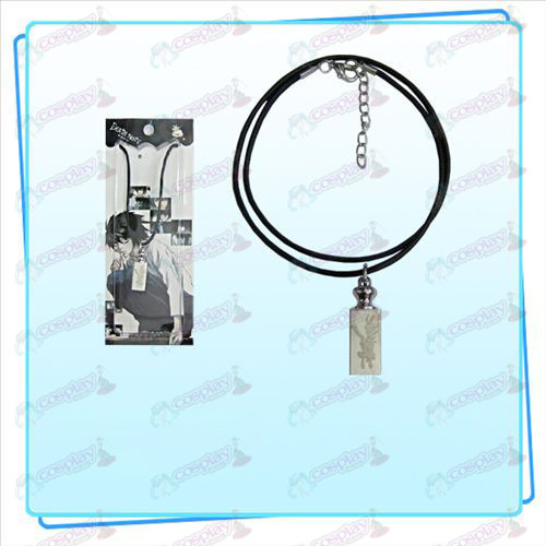 Death Note Accessories weights black rope necklace