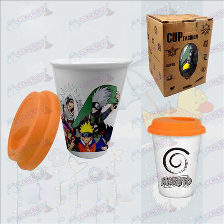 Double color ceramic cups (Naruto)