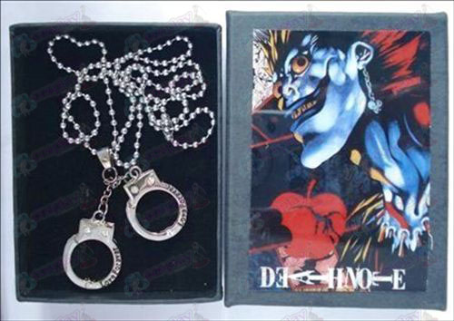 Death Note Accessories handcuffs with a diamond necklace (box)
