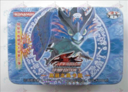 Genuine Tin Yu-Gi-Oh! Accessories Card (Black Feather wind card group)