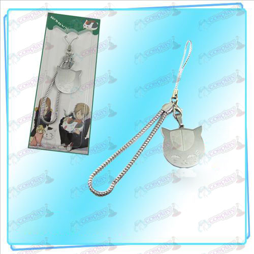 Natsume's Book of Friends Accessories (cat face phone chain)