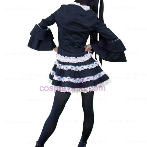 Black Lolita Halloween Cosplay Costume