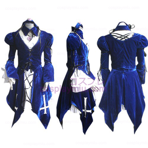 Rozen Maiden Mercury Lampe Lolita Cosplay Costume