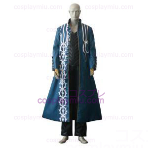 Devil May Cry III 3 Vergil Cosplay Costume