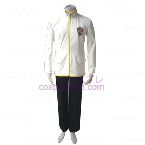 White Ouran High School Host Club Boy Uniform Cosplay Costume