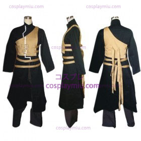 Naruto Shippuden Gaara Cosplay Costume and Accessories Set