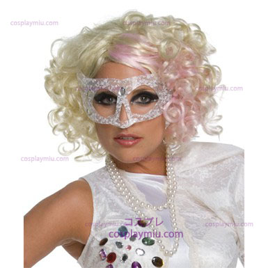 Lady Gaga Blonde Wig - Pink