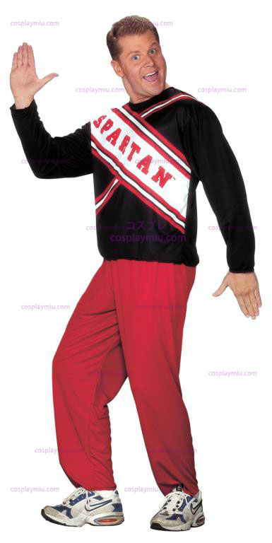 SNL Cheerleader Male Spartan Adult Costume