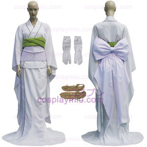 Bleach Rukia Kuchiki's Zanpakuto Sode no Shirayuki Cosplay Costume