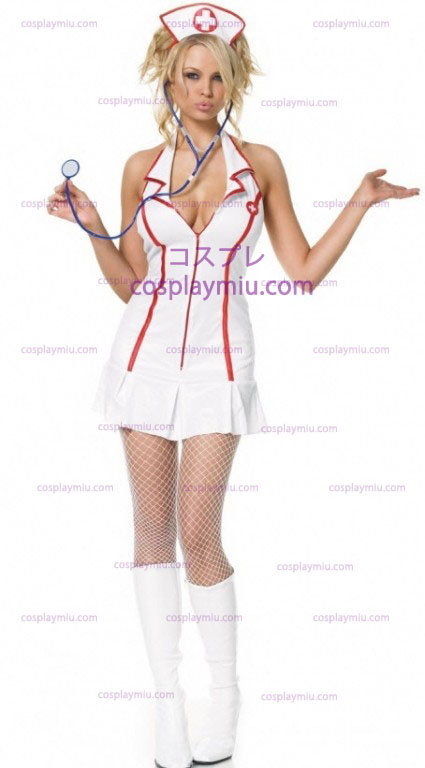 Head Nurse Halter Adult Costume