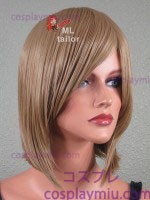 15" Ash Blonde Straight Cosplay Wig