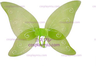 Wings, Child, Tinkerbell, Green
