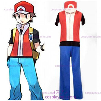Pokemon Ash Ketchum Men's Cosplay Costume