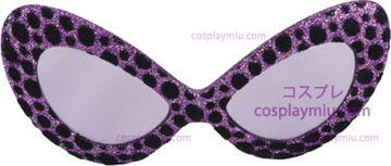 Glasses 5Th Ave Glitter Purple