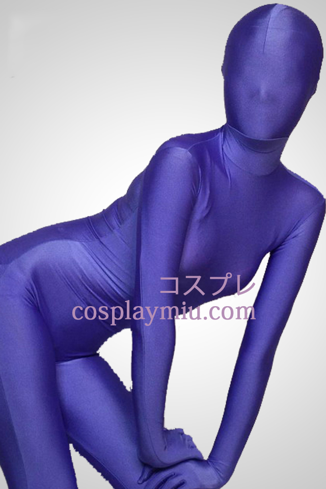 Purple Full Body Lycra Spandex Zentai Suit