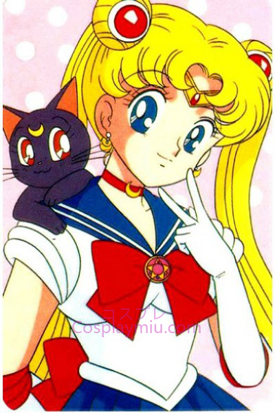 Classical Sailor Moon Tsukino Usagi Cosplay Wig
